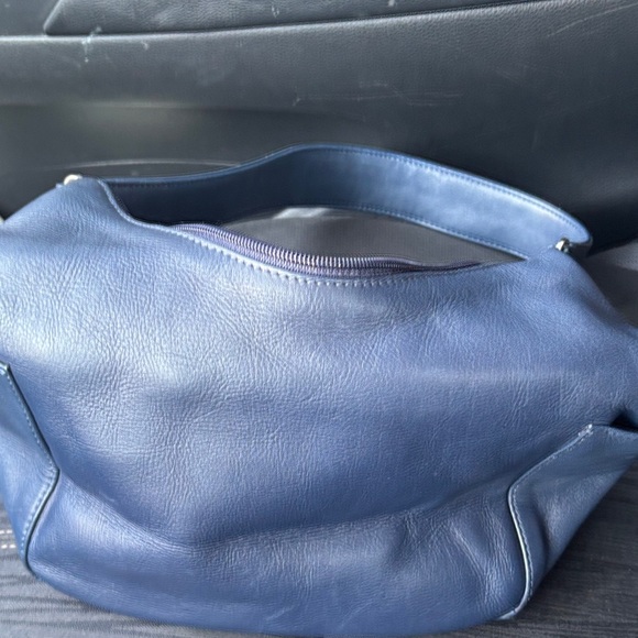 St. John's Bay Deep Blue Hobo Bag - Picture 2 of 9